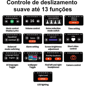 Fone de ouvido sem fio Joog Air2 Vision A2V-JG